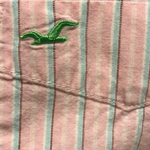 Hollister long sleeve button up shirt Medium